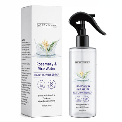 Rosemary & Rice Water Hair Growth Spray